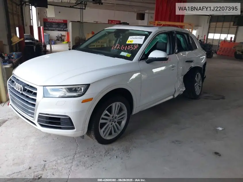 2018 Audi Q5 2.0T Premium/2.0T Tech Premium VIN: WA1BNAFY1J2207395 Lot: 42600380