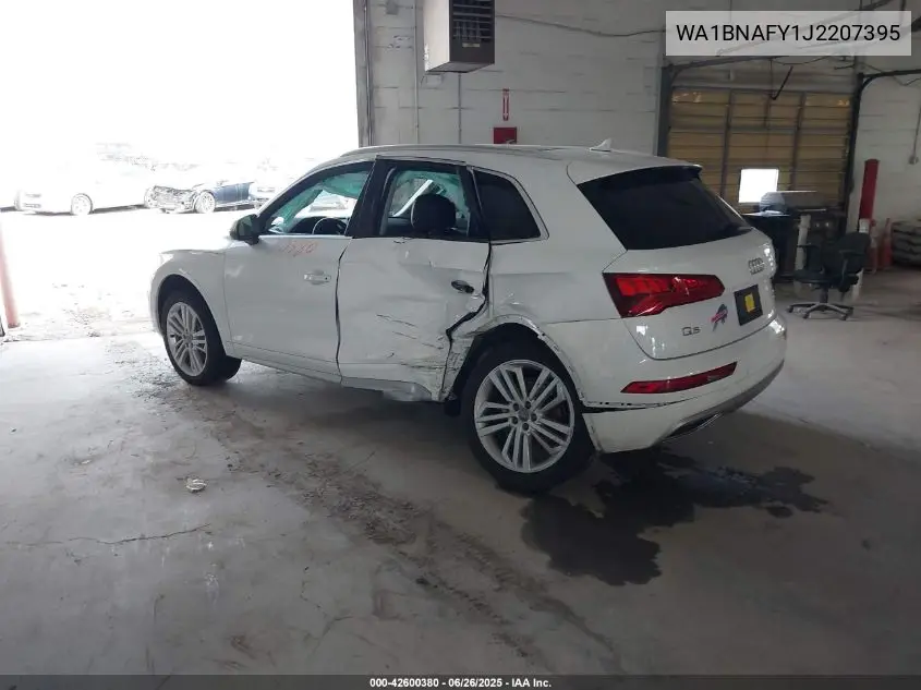 2018 Audi Q5 2.0T Premium/2.0T Tech Premium VIN: WA1BNAFY1J2207395 Lot: 42600380