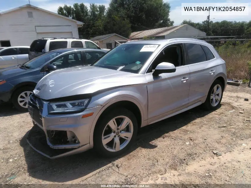 2019 Audi Q5 Premium Plus VIN: WA1BNAFY1K2054857 Lot: 42624504
