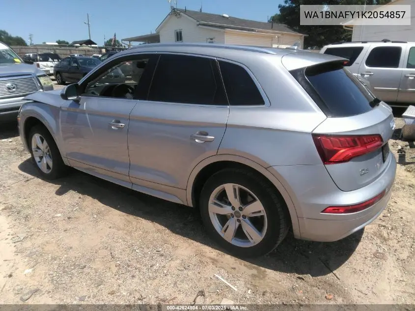 2019 Audi Q5 Premium Plus VIN: WA1BNAFY1K2054857 Lot: 42624504