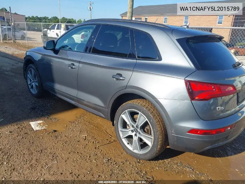 2020 Audi Q5 Prestige 45 Tfsi Quattro S Tronic VIN: WA1CNAFY5L2015789 Lot: 42653993