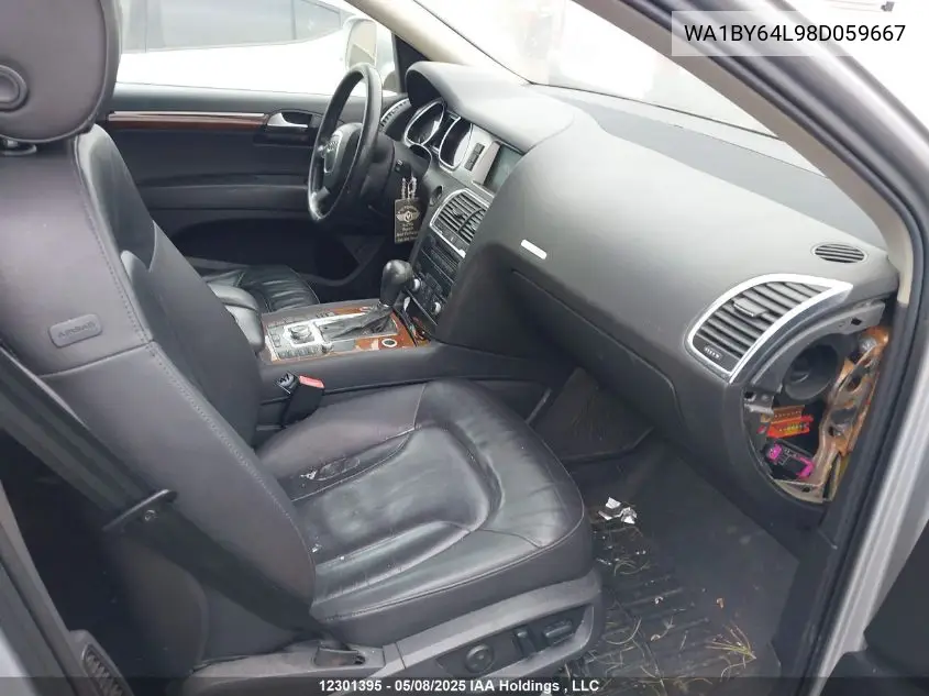 2008 Audi Q7 3.6 Premium VIN: WA1BY64L98D059667 Lot: 12301395