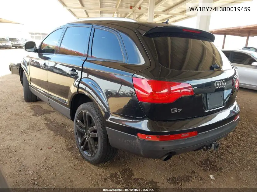 2008 Audi Q7 3.6 Premium VIN: WA1BY74L38D019459 Lot: 42249863