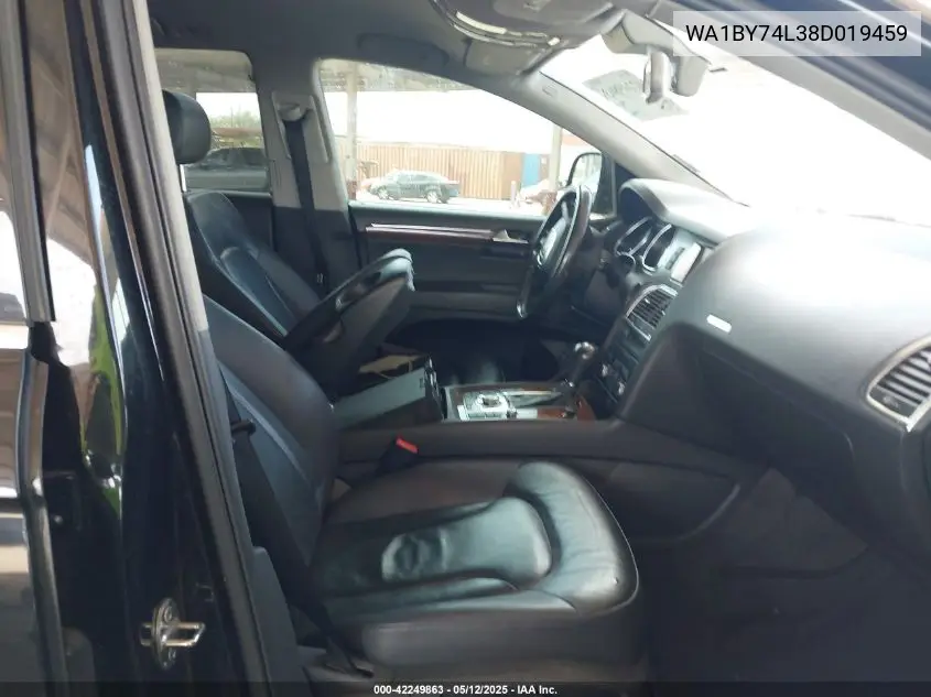 2008 Audi Q7 3.6 Premium VIN: WA1BY74L38D019459 Lot: 42249863