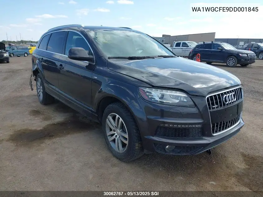 2013 Audi Q7 Prestige VIN: WA1WGCFE9DD001845 Lot: 30062767