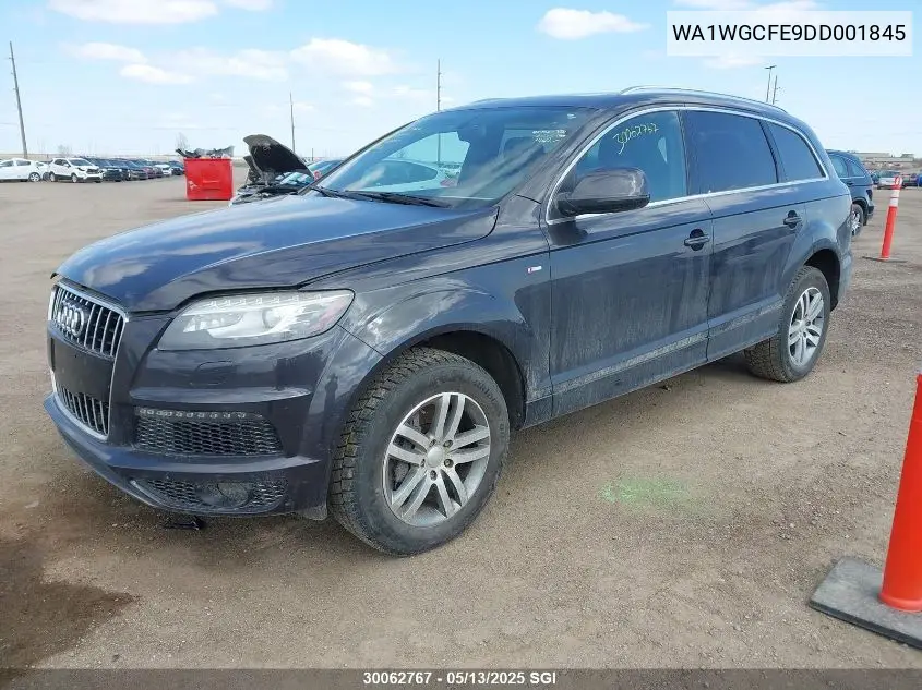 2013 Audi Q7 Prestige VIN: WA1WGCFE9DD001845 Lot: 30062767