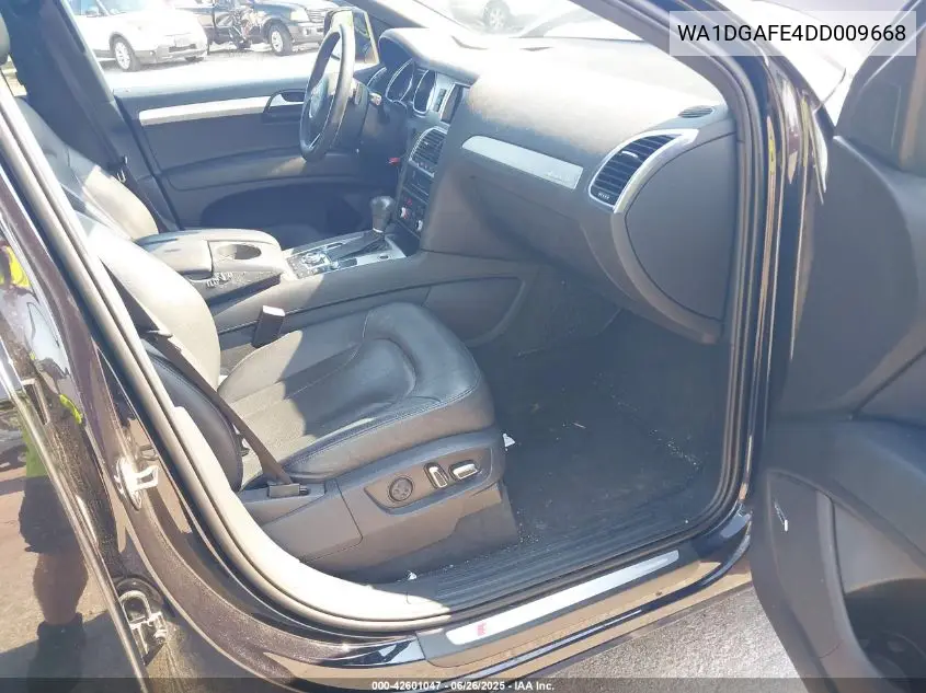 2013 Audi Q7 3.0T S Line Prestige VIN: WA1DGAFE4DD009668 Lot: 42601047