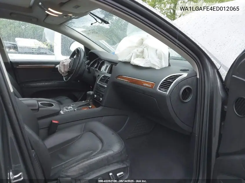 2014 Audi Q7 3.0T Premium VIN: WA1LGAFE4ED012065 Lot: 42252106