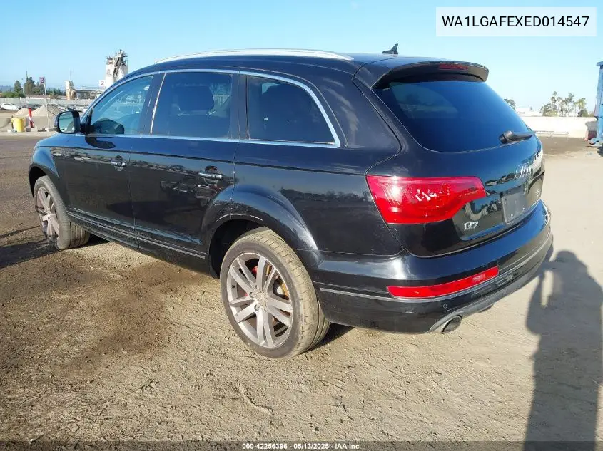2014 Audi Q7 3.0T Premium VIN: WA1LGAFEXED014547 Lot: 42256396