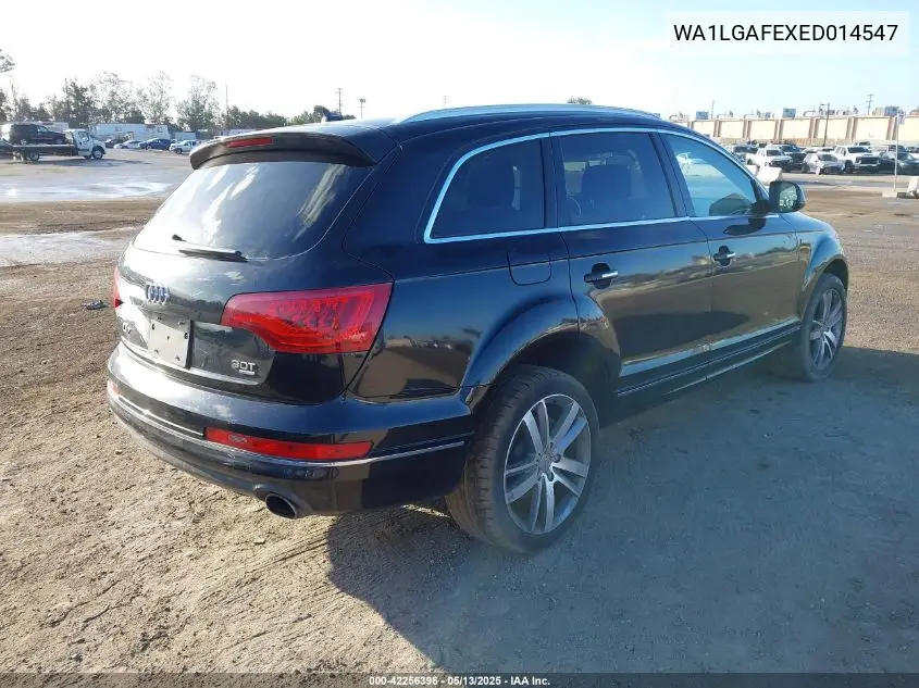 2014 Audi Q7 3.0T Premium VIN: WA1LGAFEXED014547 Lot: 42256396
