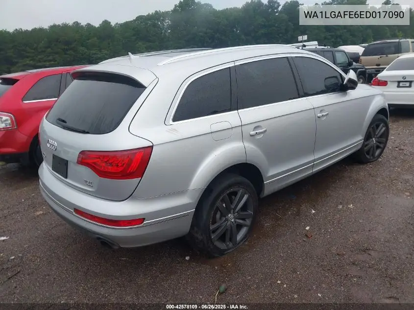 2014 Audi Q7 3.0T Premium VIN: WA1LGAFE6ED017090 Lot: 42578109