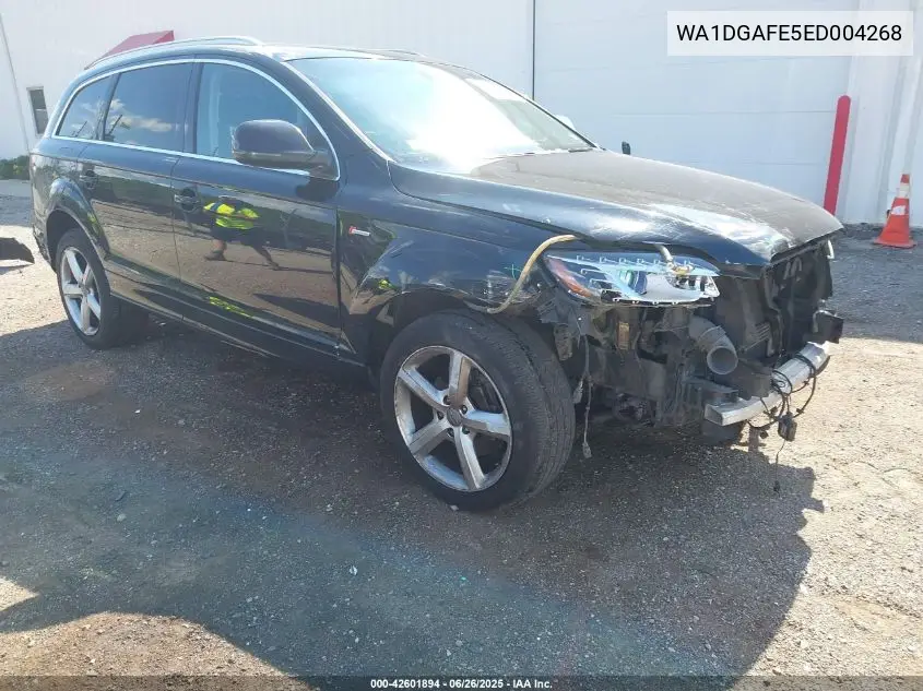 2014 Audi Q7 3.0T S Line Prestige VIN: WA1DGAFE5ED004268 Lot: 42601894
