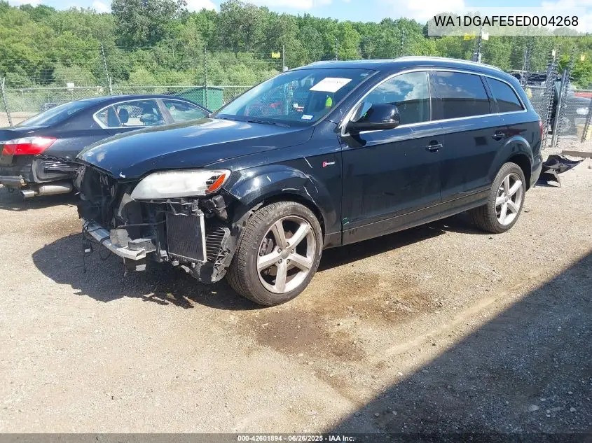 2014 Audi Q7 3.0T S Line Prestige VIN: WA1DGAFE5ED004268 Lot: 42601894