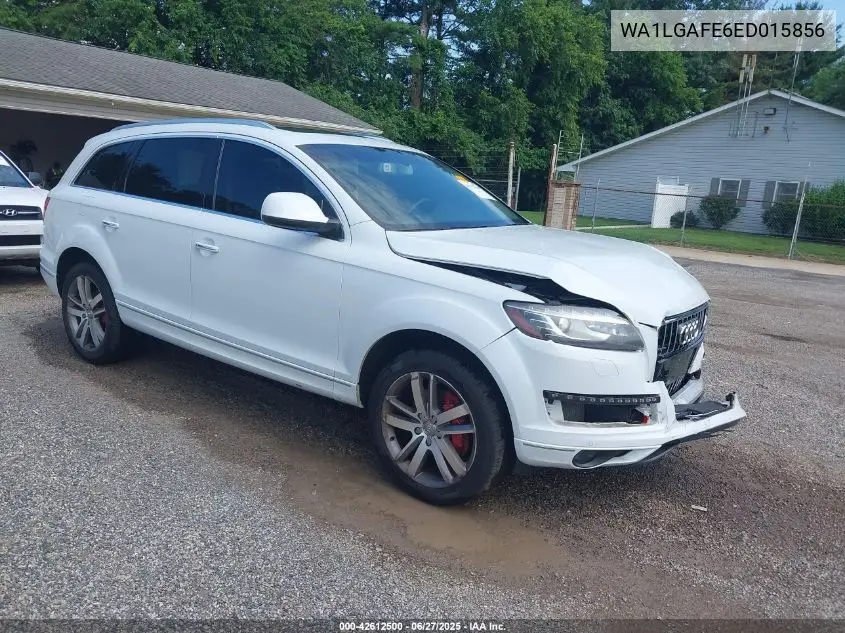 2014 Audi Q7 3.0T Premium VIN: WA1LGAFE6ED015856 Lot: 42612500