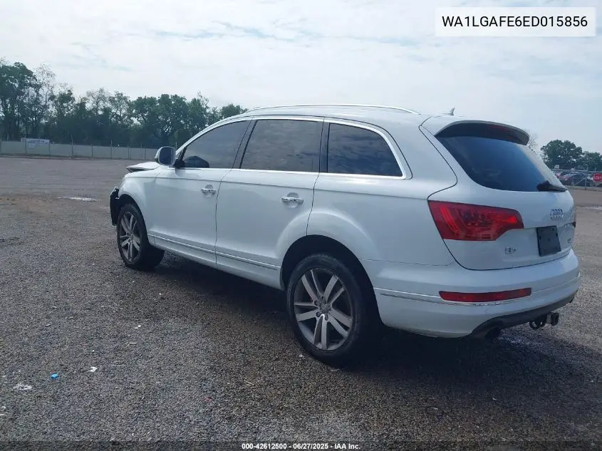 2014 Audi Q7 3.0T Premium VIN: WA1LGAFE6ED015856 Lot: 42612500