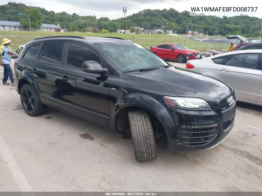 2015 Audi Q7 3.0 Tdi Premium VIN: WA1WMAFE8FD008737 Lot: 42589690