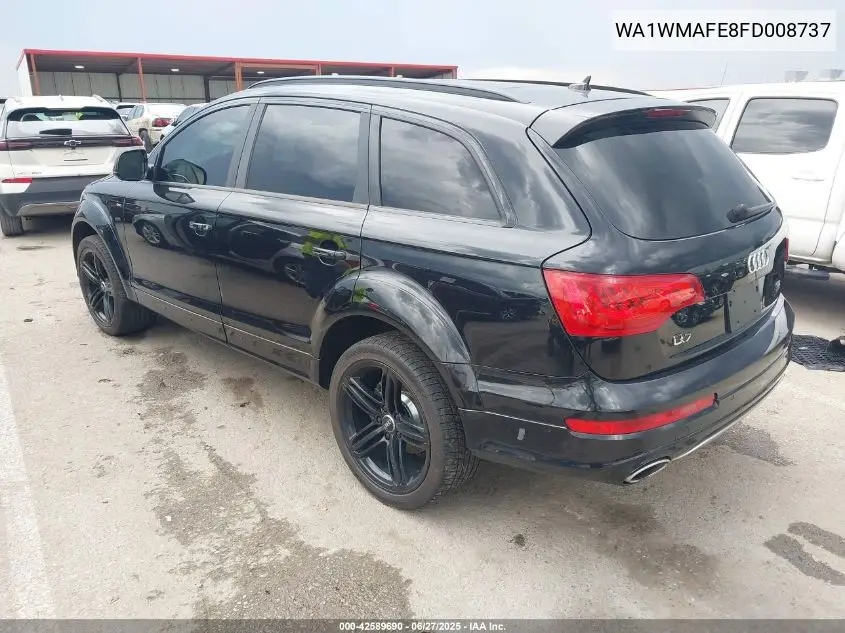2015 Audi Q7 3.0 Tdi Premium VIN: WA1WMAFE8FD008737 Lot: 42589690