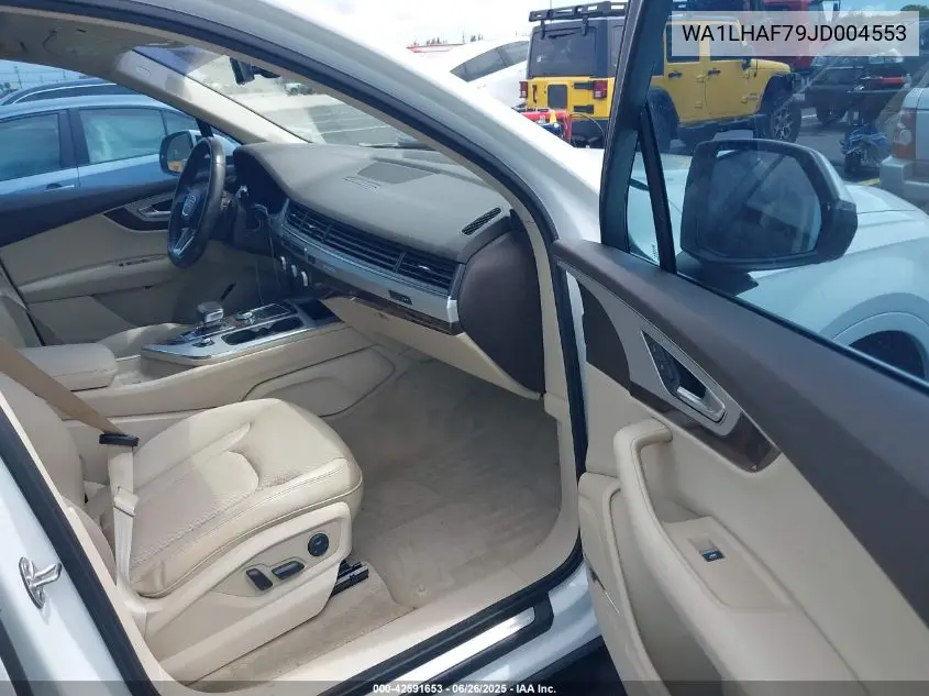 2018 Audi Q7 2.0T Premium VIN: WA1LHAF79JD004553 Lot: 42591653