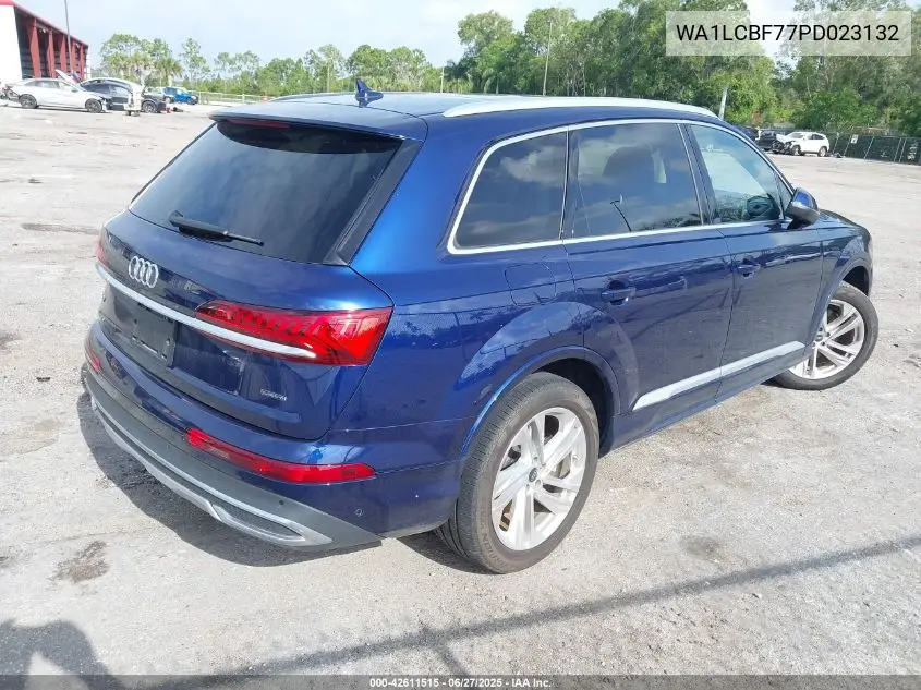 2023 Audi Q7 Premium Plus 45 Tfsi Quattro Tiptronic VIN: WA1LCBF77PD023132 Lot: 42611515