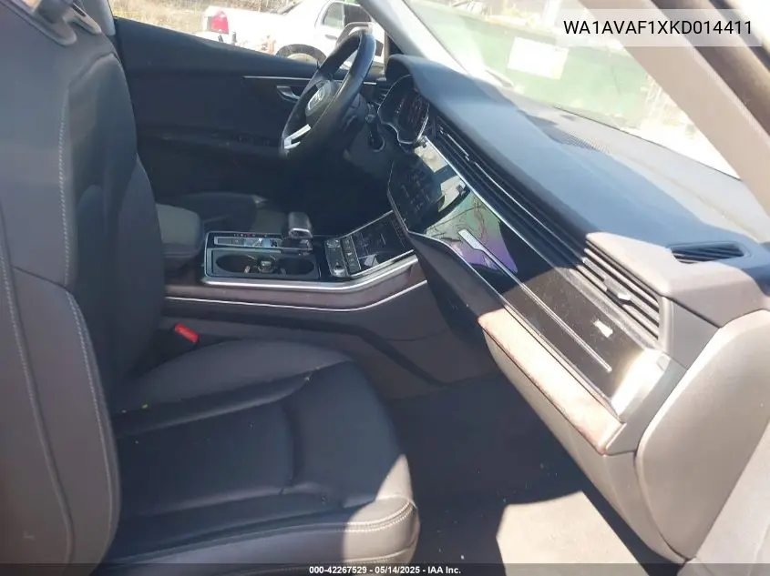 2019 Audi Q8 55 Premium VIN: WA1AVAF1XKD014411 Lot: 42267529