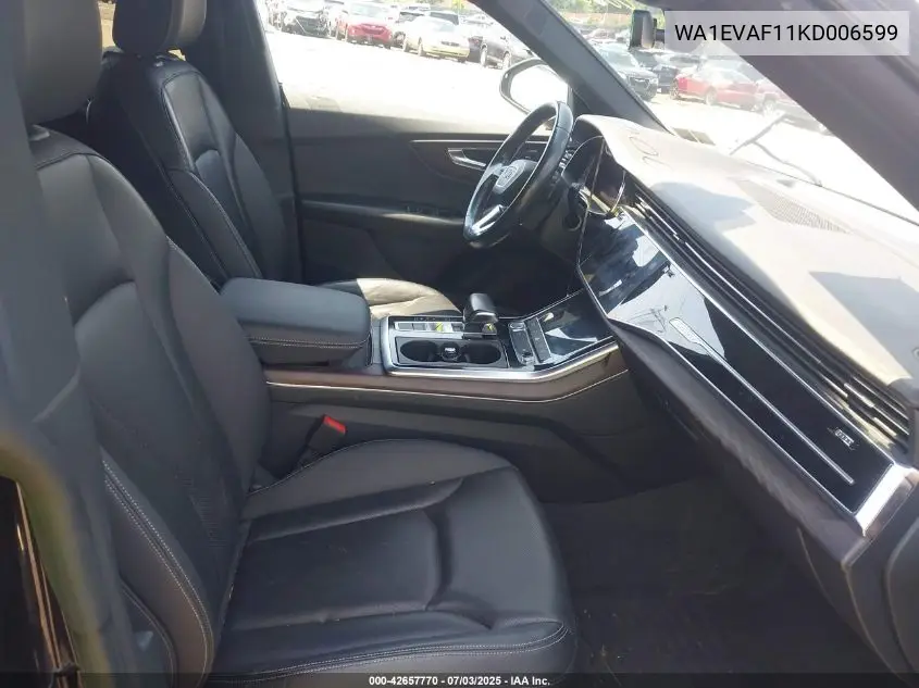 2019 Audi Q8 55 Premium VIN: WA1EVAF11KD006599 Lot: 42657770