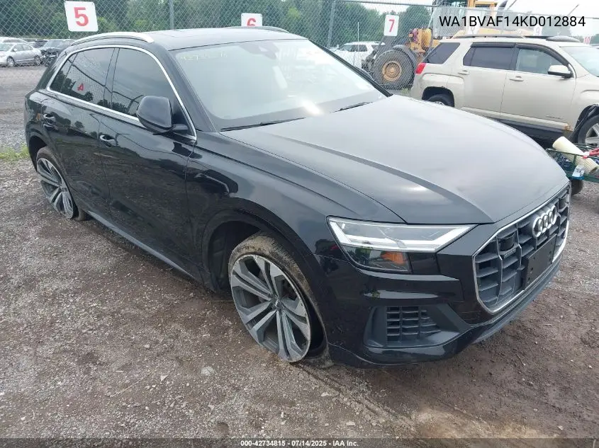 2019 Audi Q8 55 Premium VIN: WA1BVAF14KD012884 Lot: 42734815