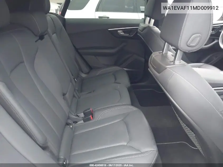 2021 Audi Q8 Premium Plus 55 Tfsi Quattro Tiptronic VIN: WA1EVAF11MD009912 Lot: 42498018