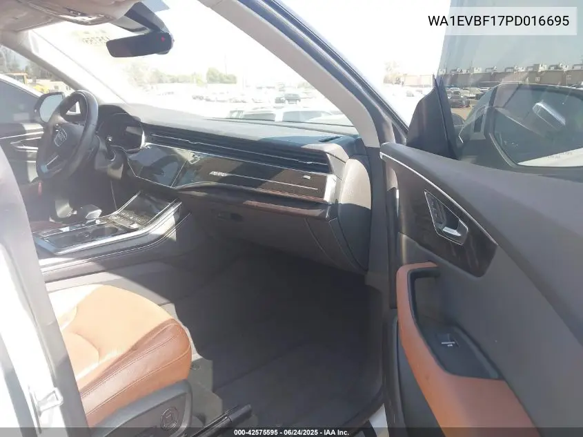 2023 Audi Q8 Premium Plus 55 Tfsi Quattro Tiptronic VIN: WA1EVBF17PD016695 Lot: 42575595