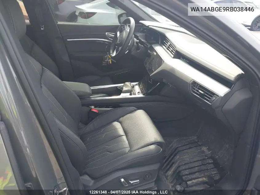 2024 Audi Q8 E-Tron VIN: WA14ABGE9RB038446 Lot: 12261348