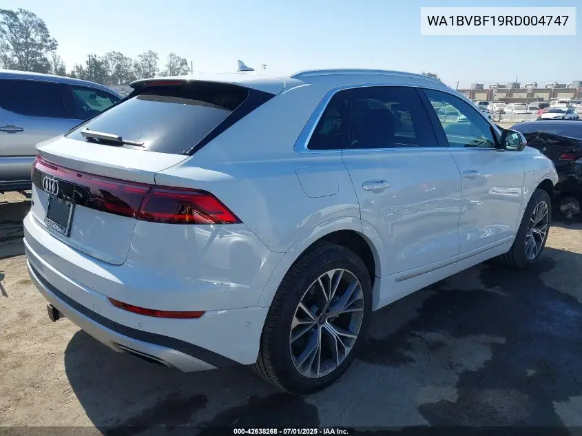 2024 Audi Q8 Premium Plus VIN: WA1BVBF19RD004747 Lot: 42638268
