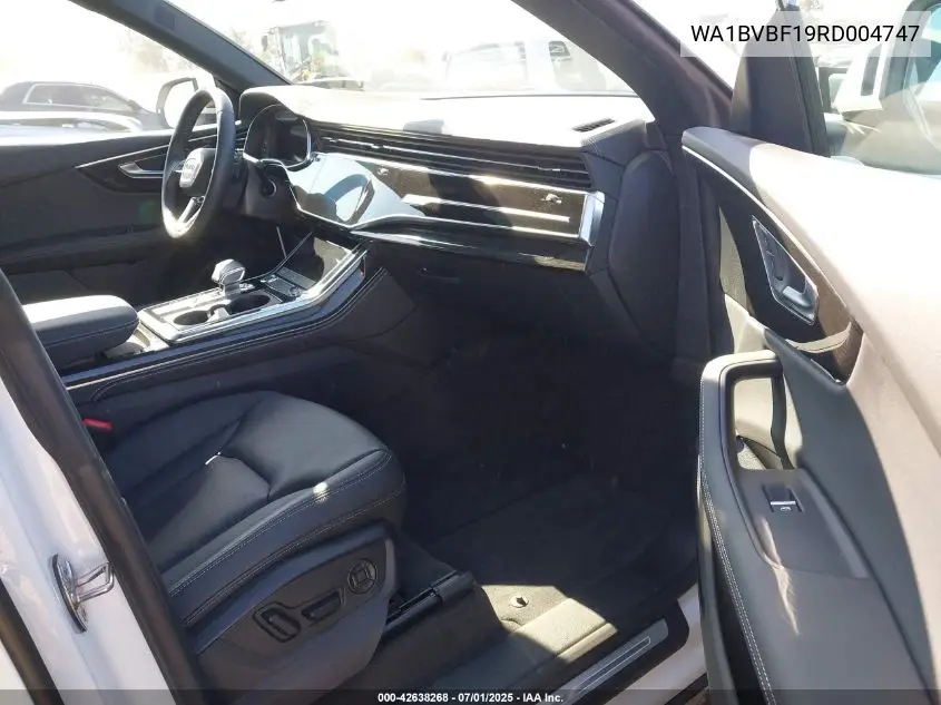 2024 Audi Q8 Premium Plus VIN: WA1BVBF19RD004747 Lot: 42638268