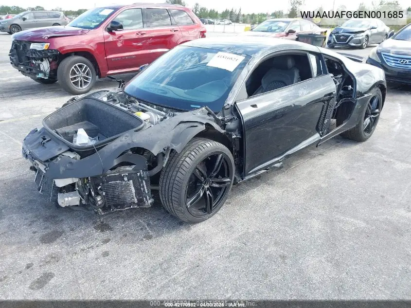 2014 Audi R8 4.2 VIN: WUAAUAFG6EN001685 Lot: 42170982