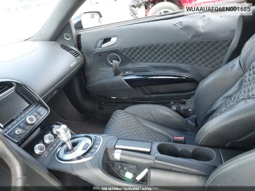 2014 Audi R8 4.2 VIN: WUAAUAFG6EN001685 Lot: 42170982