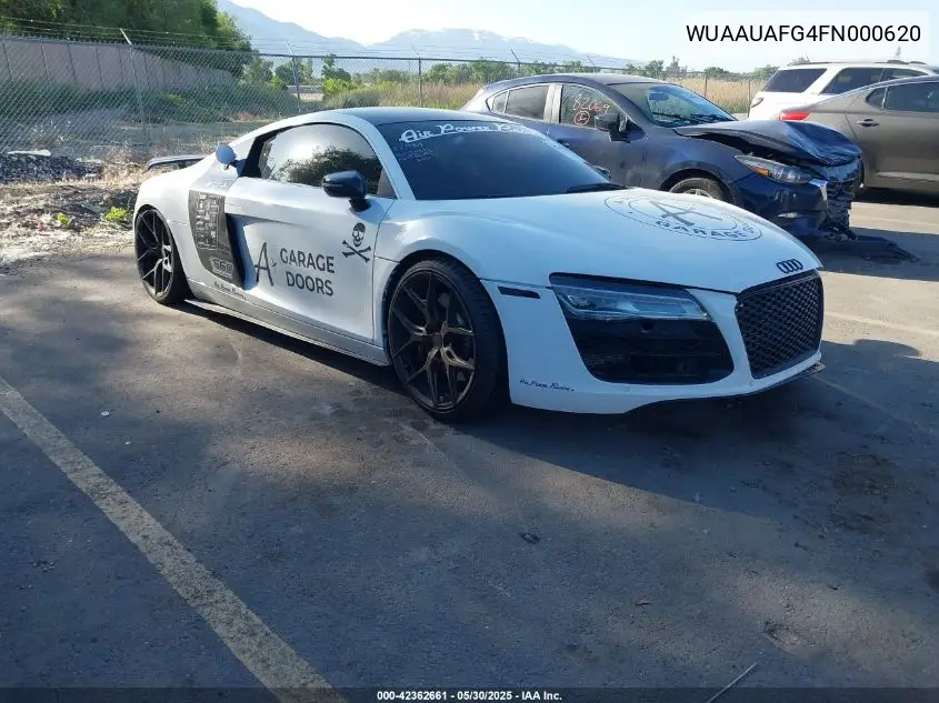 2015 Audi R8 4.2 VIN: WUAAUAFG4FN000620 Lot: 42362661