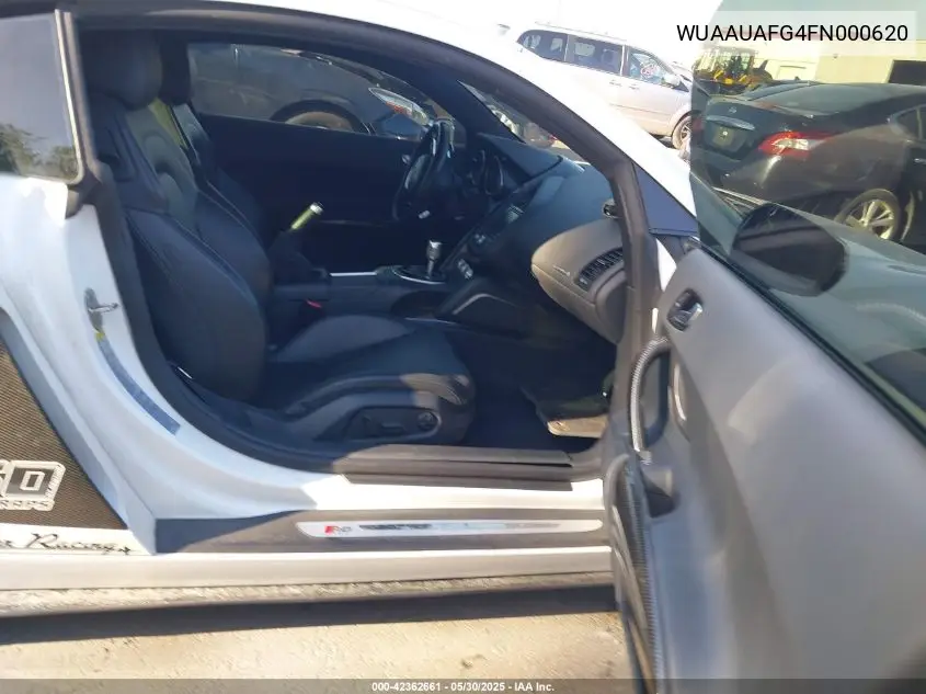 2015 Audi R8 4.2 VIN: WUAAUAFG4FN000620 Lot: 42362661