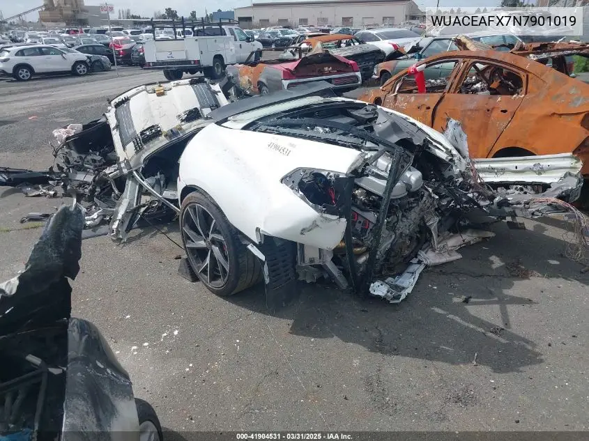 2022 Audi R8 V10 Performance Rwd S Tronic VIN: WUACEAFX7N7901019 Lot: 41904531