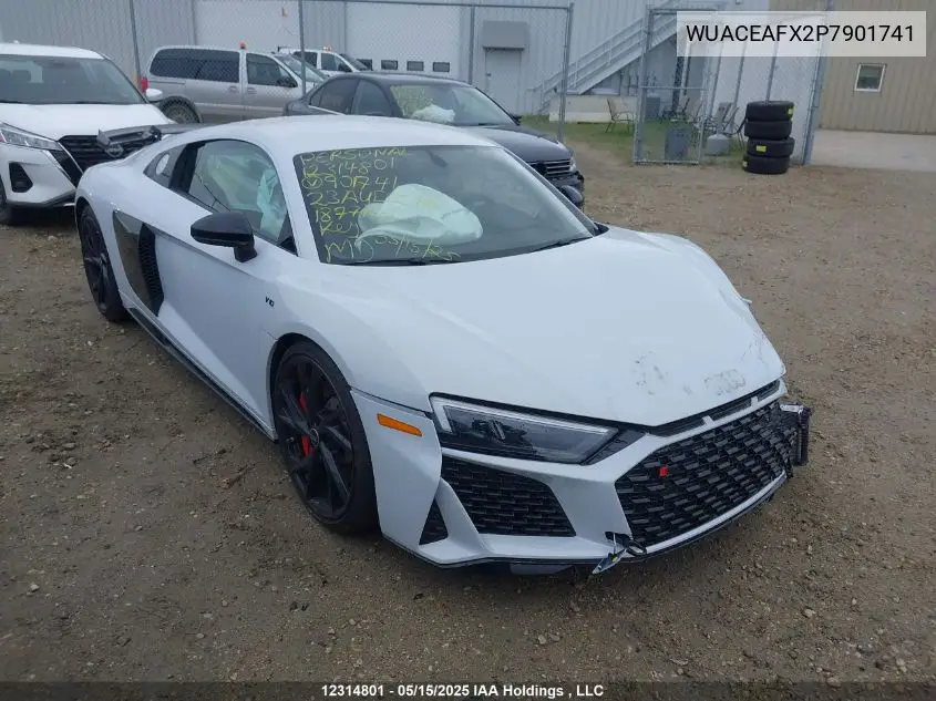 2023 Audi R8 VIN: WUACEAFX2P7901741 Lot: 12314801