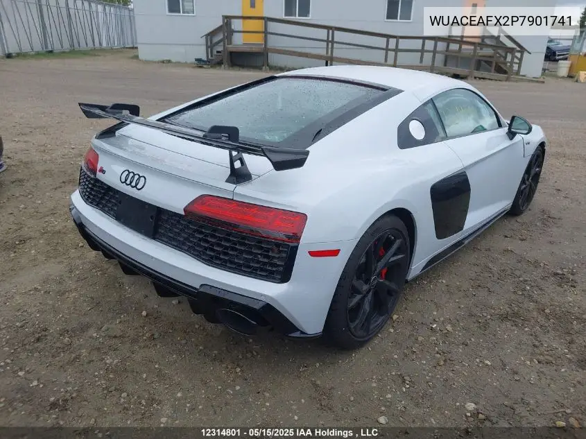 2023 Audi R8 VIN: WUACEAFX2P7901741 Lot: 12314801