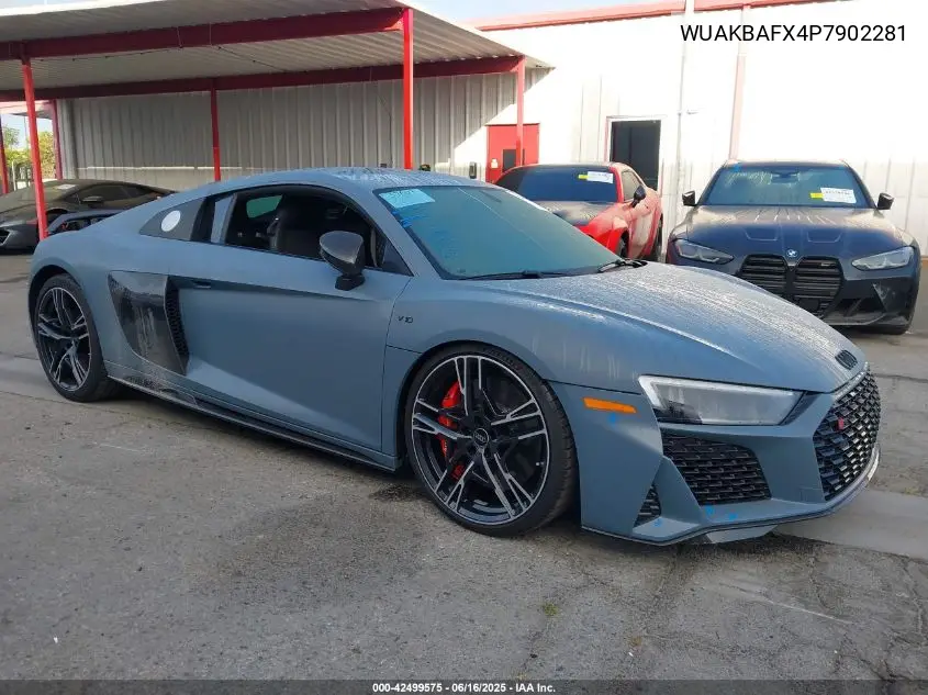 2023 Audi R8 V10 Performance Quattro S Tronic VIN: WUAKBAFX4P7902281 Lot: 42499575