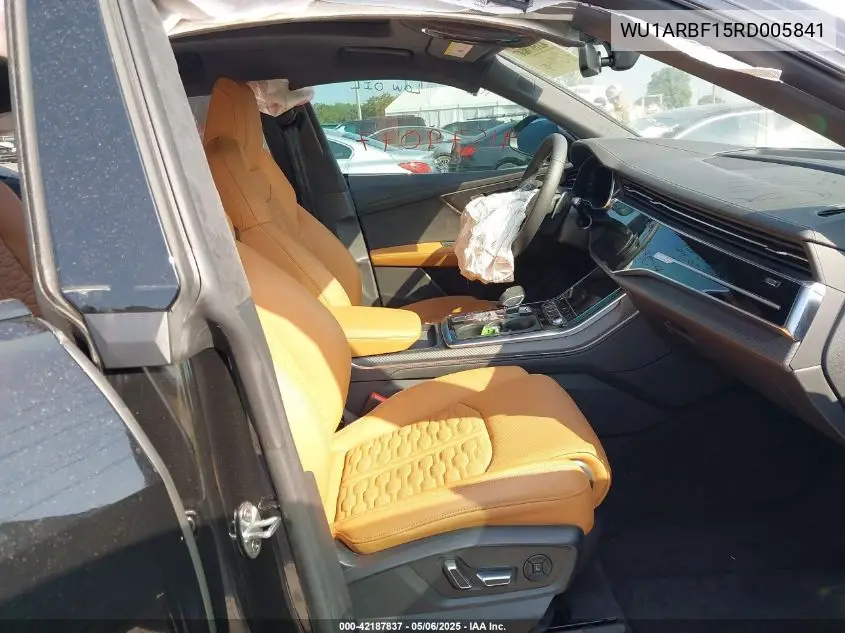 2024 Audi Rs Q8 Tfsi Quattro Tiptronic VIN: WU1ARBF15RD005841 Lot: 42187837