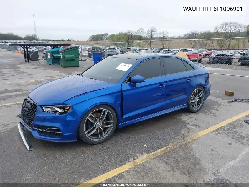 2015 Audi S3 2.0T Premium Plus VIN: WAUFFHFF6F1096901 Lot: 42085476