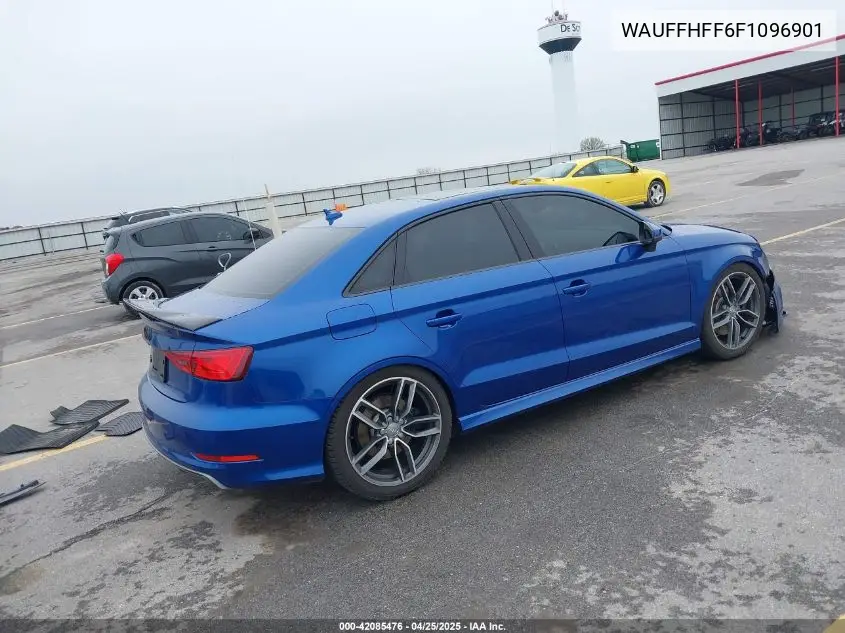 2015 Audi S3 2.0T Premium Plus VIN: WAUFFHFF6F1096901 Lot: 42085476