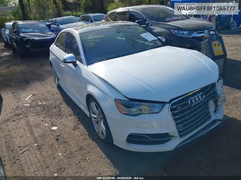 2015 Audi S3 2.0T Premium Plus VIN: WAUBFGFF8F1085777 Lot: 42123105