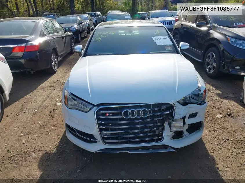 2015 Audi S3 2.0T Premium Plus VIN: WAUBFGFF8F1085777 Lot: 42123105