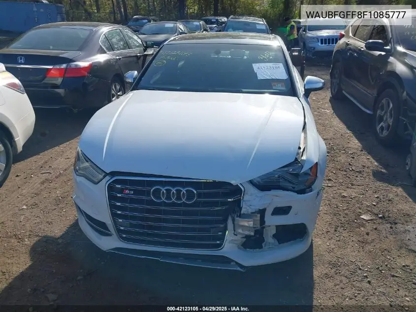 2015 Audi S3 2.0T Premium Plus VIN: WAUBFGFF8F1085777 Lot: 42123105