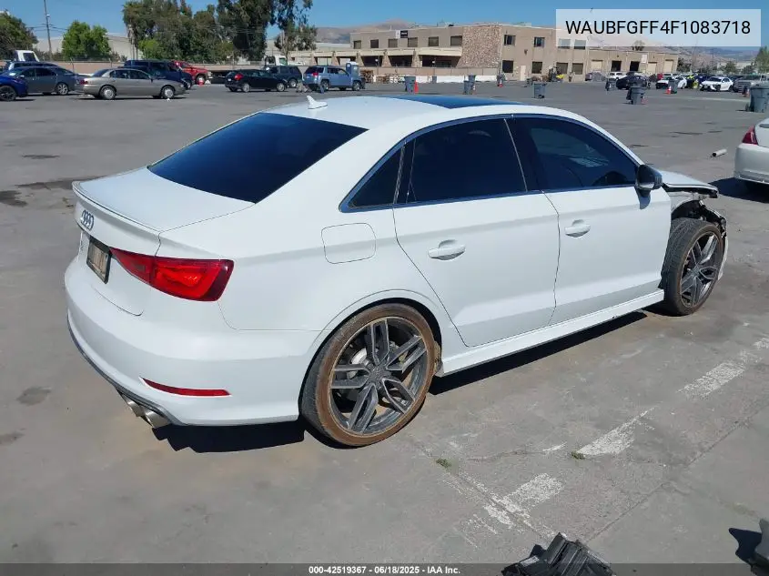 2015 Audi S3 2.0T Premium Plus VIN: WAUBFGFF4F1083718 Lot: 42519367