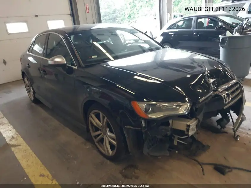 2015 Audi S3 2.0T Premium Plus VIN: WAUBFGFF2F1132026 Lot: 42583444