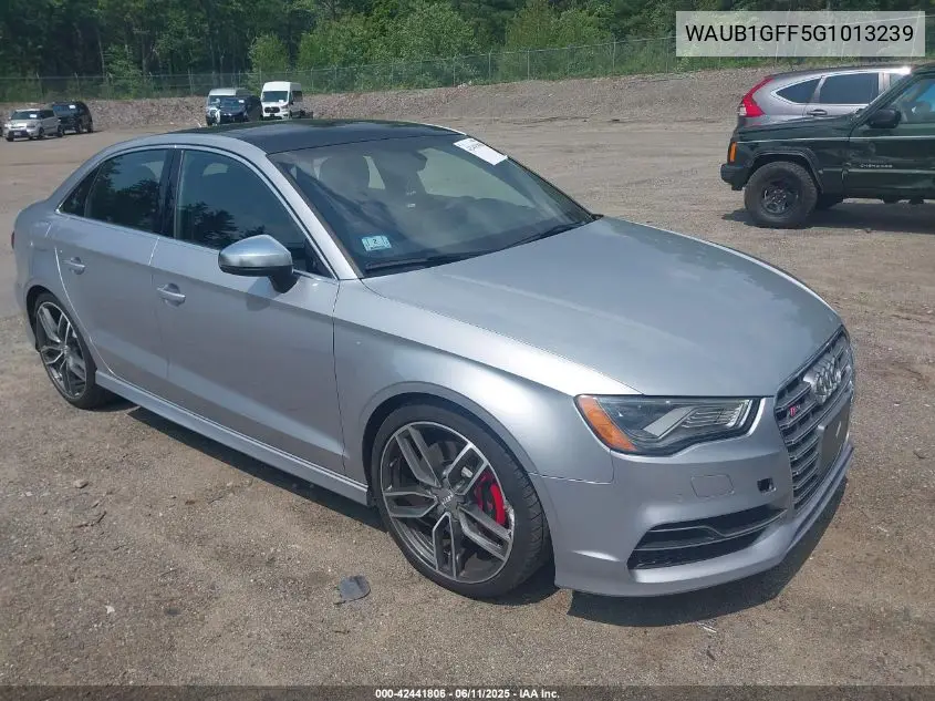 2016 Audi S3 2.0T Premium Plus VIN: WAUB1GFF5G1013239 Lot: 42441806