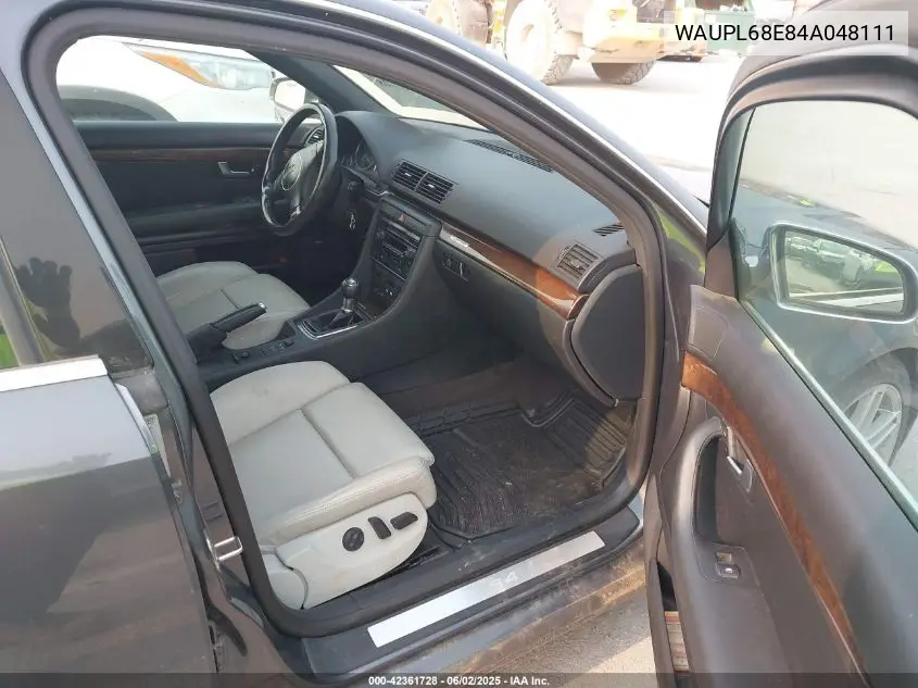 2004 Audi S4 VIN: WAUPL68E84A048111 Lot: 42361728