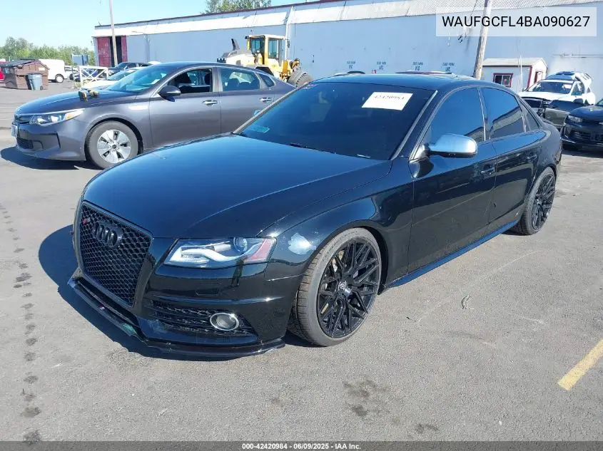 2011 Audi S4 3.0 Premium VIN: WAUFGCFL4BA090627 Lot: 42420984